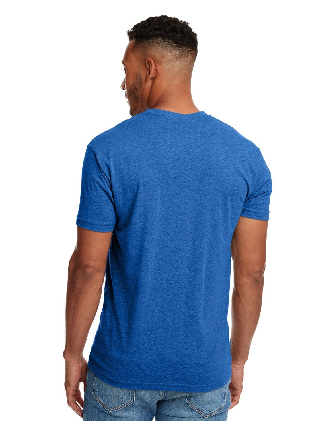 Blue Premium Crewneck T-shirt