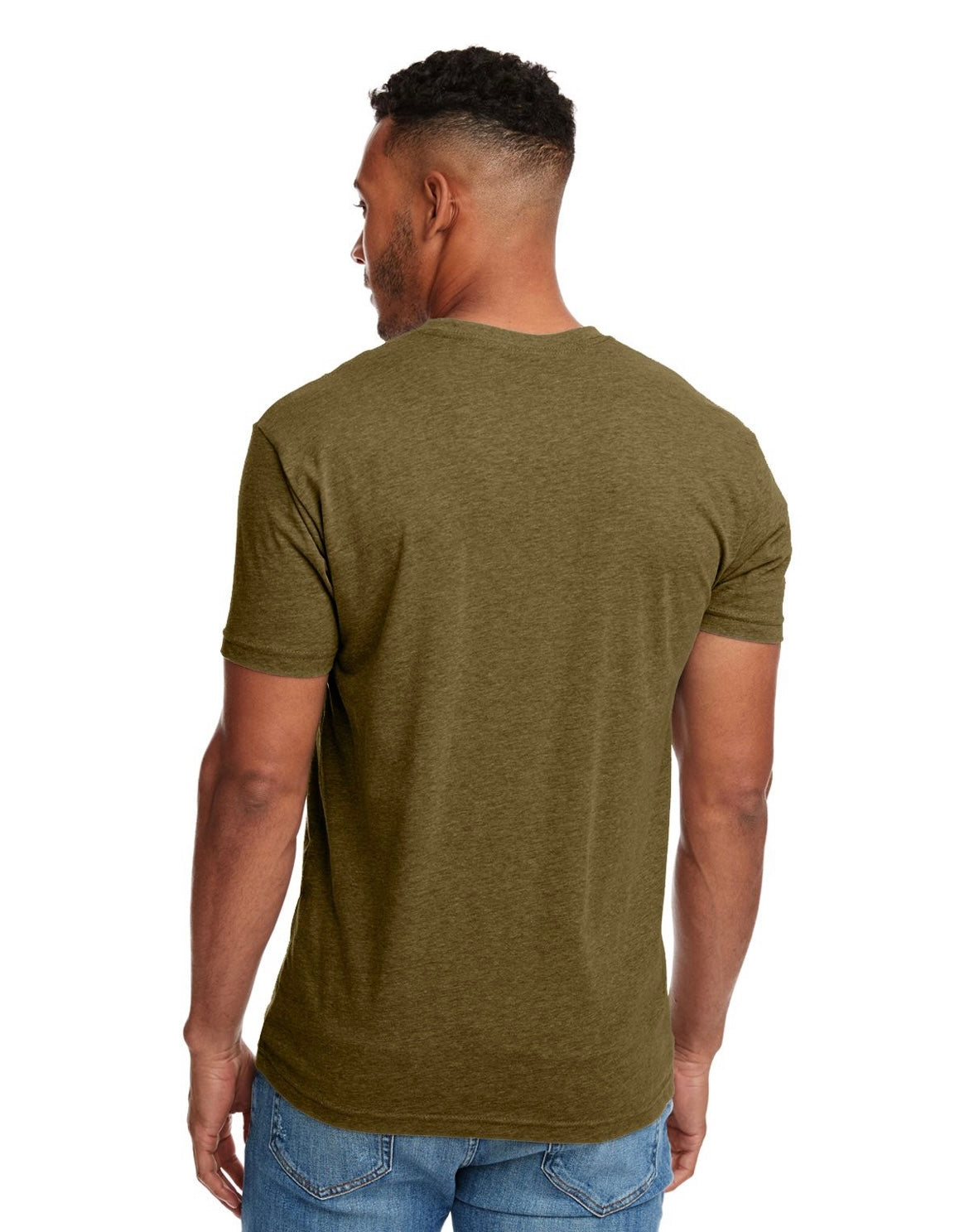 Military Green Premium Crewneck T-shirt